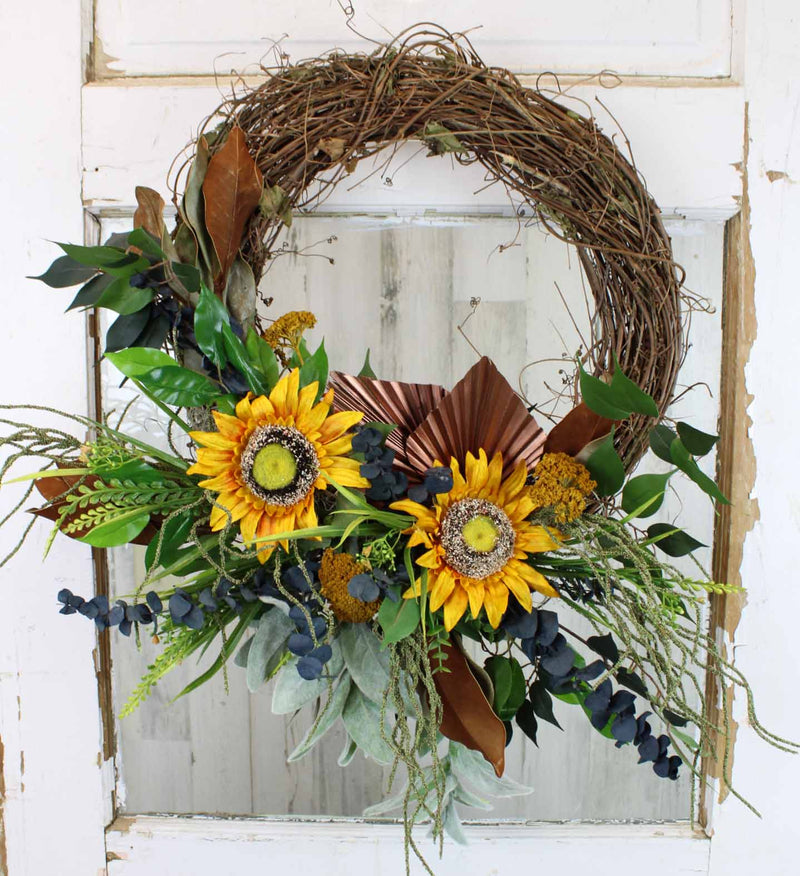 Silk Fall Wreath