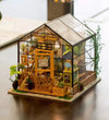 DIY Miniature House Kit: Cathy's Flower House